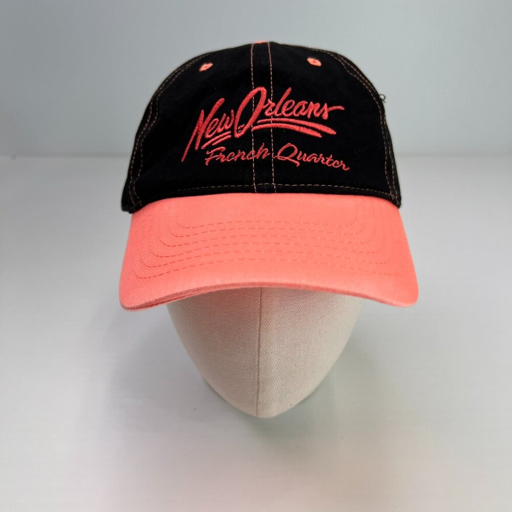 New Orleans Hat Men One Size Spell Out French Quarter Run Gym Hip Hype Core Cap